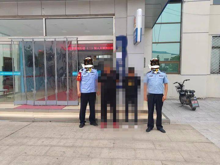 事发夏庄抓获两人民警被割伤颈部多图曝光