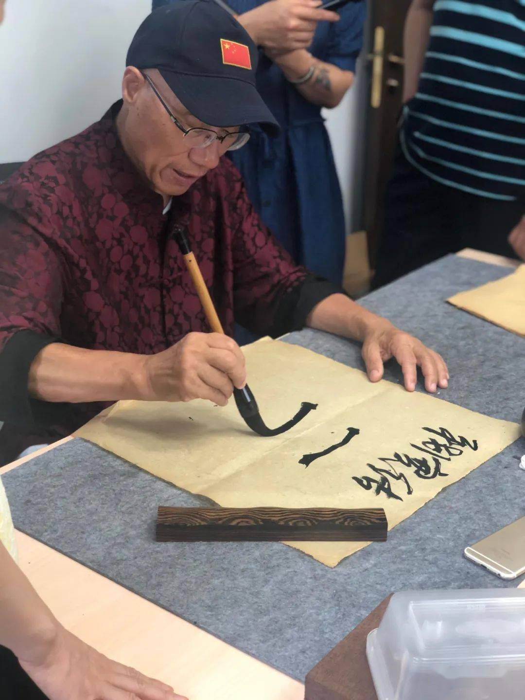 安且吉兮朱妙根书法四步法公益讲堂篆隶面授安吉行散记