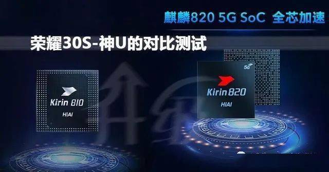 神u的进化麒麟810麒麟820性能对比测试