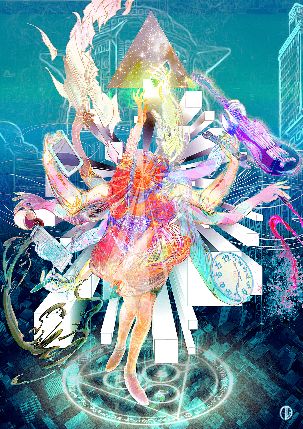 从现实到科幻,东方到西方,日月到星辰,鬼魅到神明无一不有