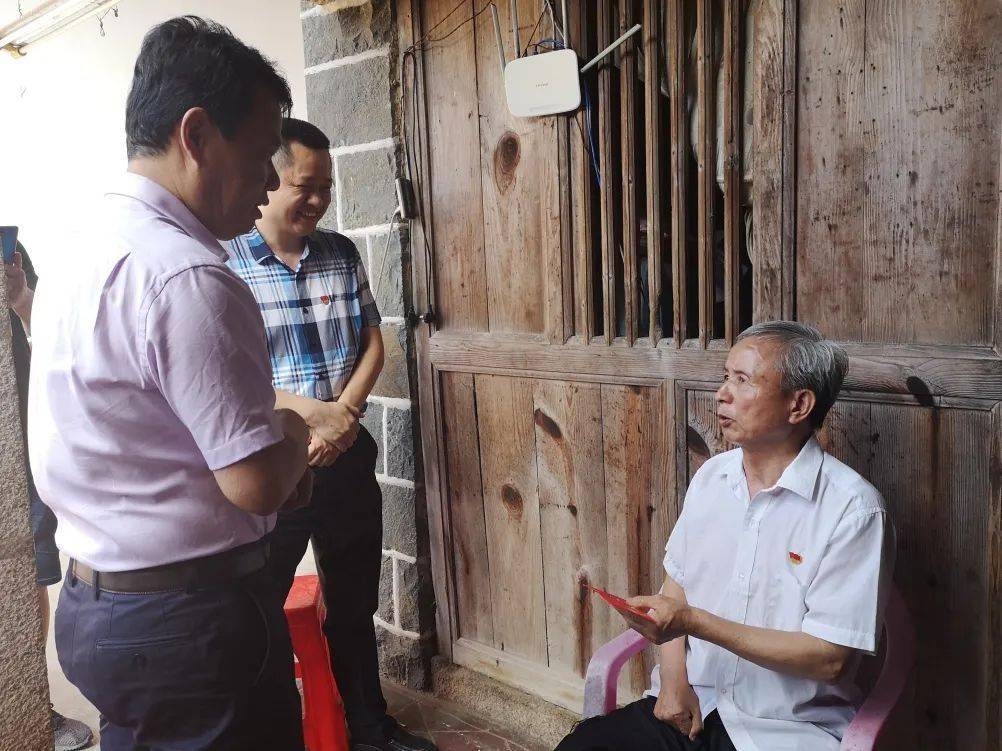 七一走访送温暖 | 县政府副县长丁建铭到西坪镇开展慰问活动