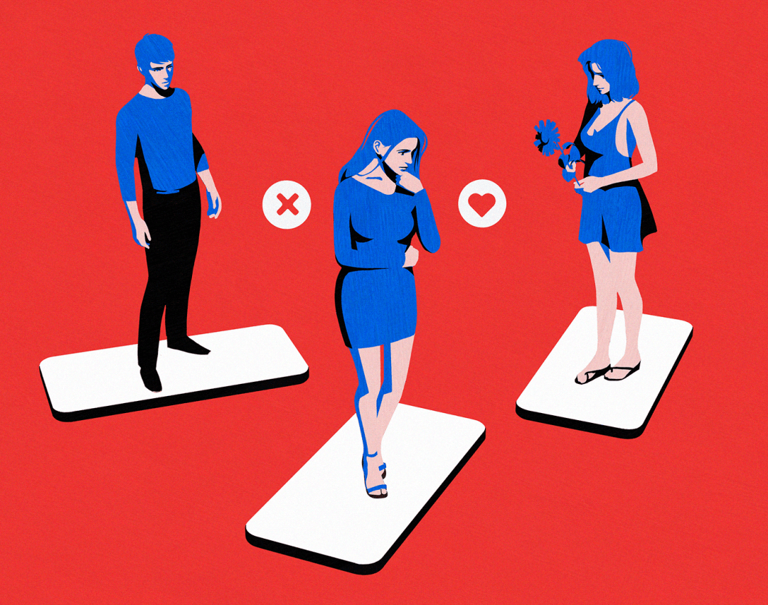 韩国插画师gosti:亲密关系