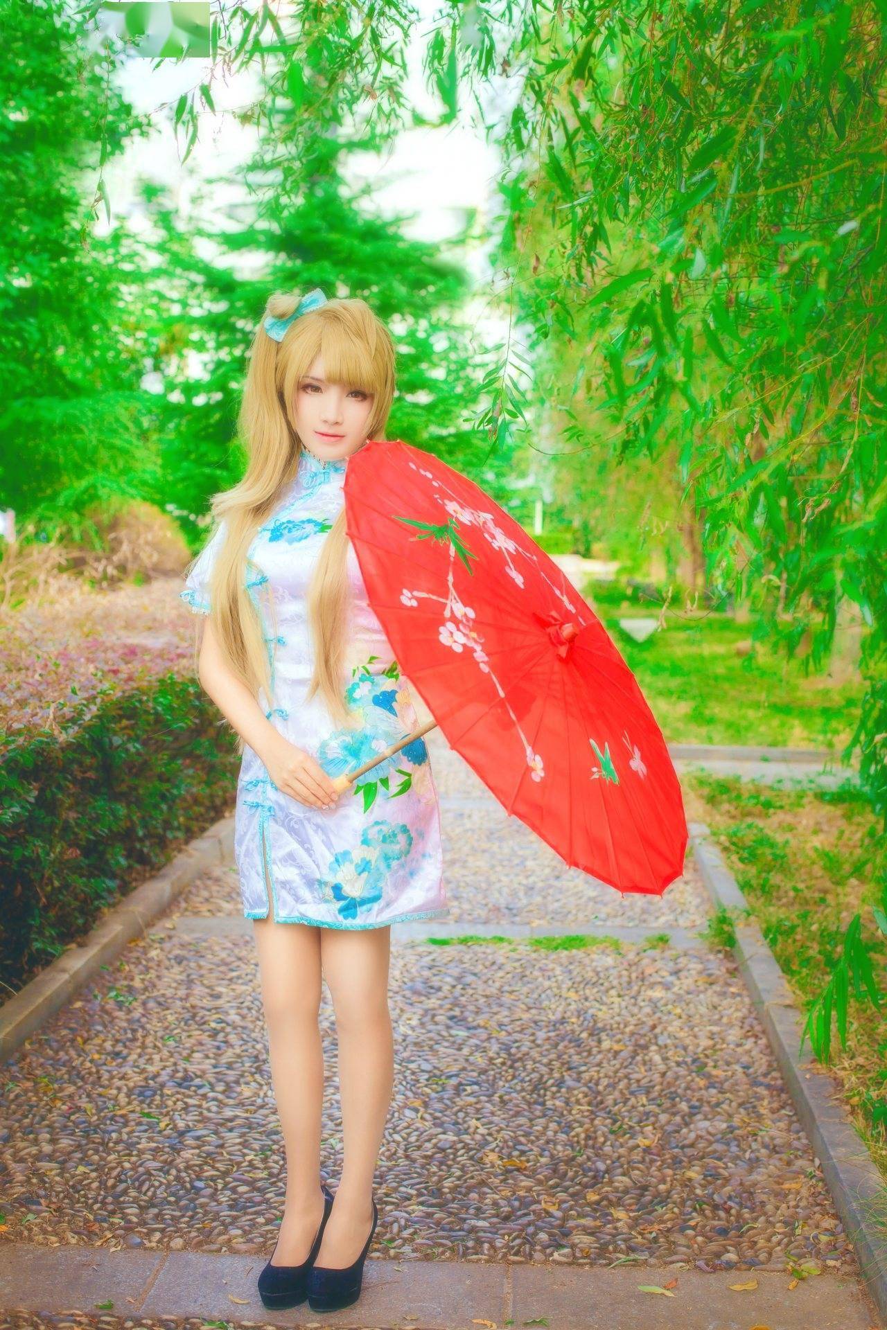 lovelive!南小鸟旗袍未觉醒 cosplay