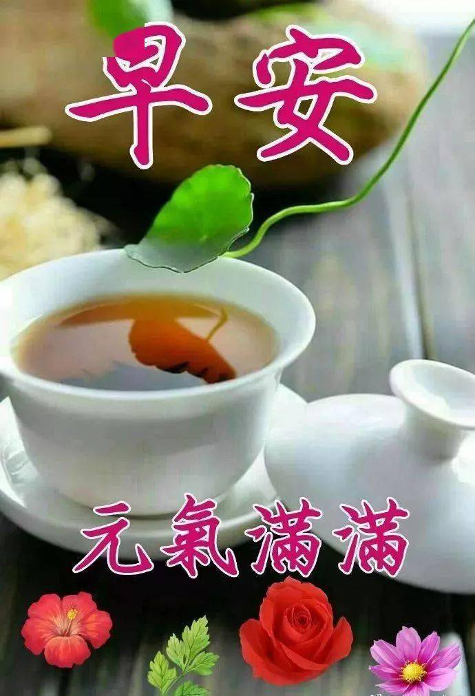 大家早上好温馨的早上好祝福动态图片带字问候朋友早上好问候语动态