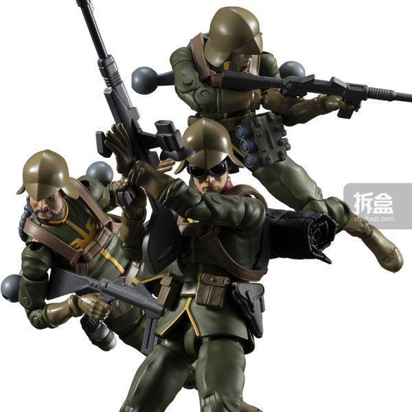 g 机动战士高达 吉恩公国一般士兵 3款(套装含特典)