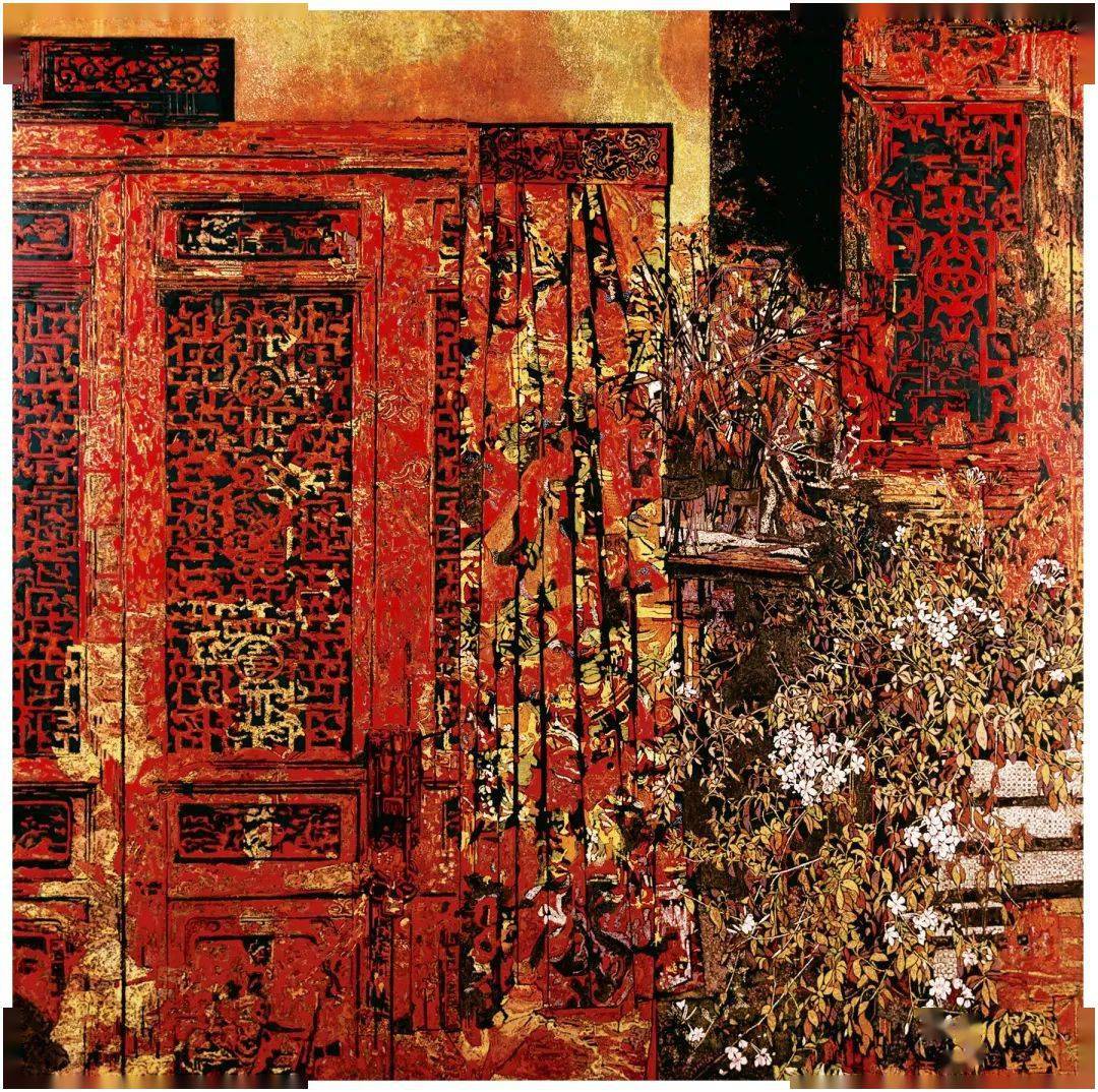 本周展览2020年7月715日漆迹张玉惠漆画作品展