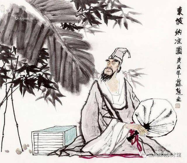 品读看大师们笔下的的纳凉图悠哉悠哉