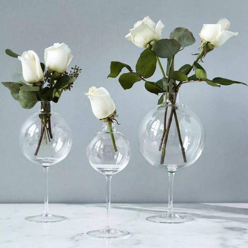 玻璃瓶养花图片欣赏图片