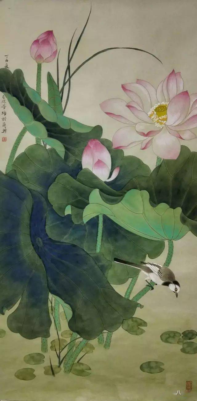 八雅轩丨八雅丹青美女画家徐芳国画作品欣赏