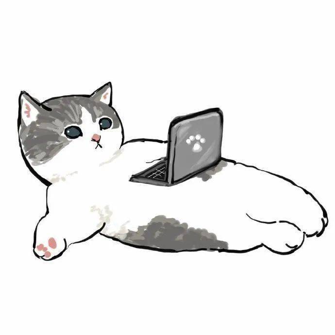 插画100幅可爱猫咪绘画萌化你的心