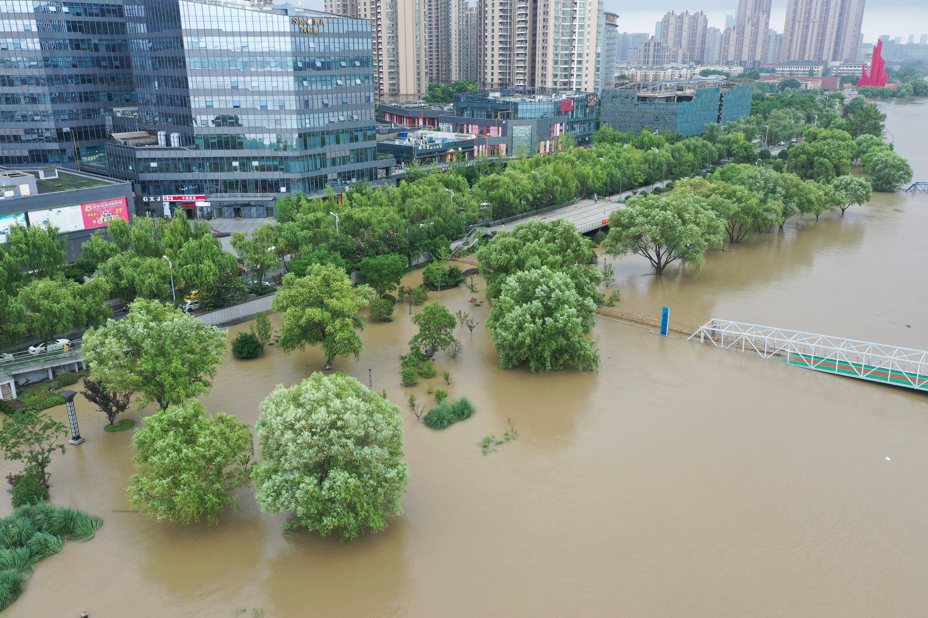 长江南京段持续高水位