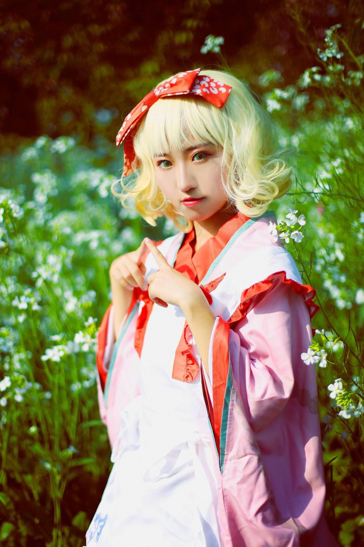 蔷薇少女雏莓大正和服cosplay_玉娘