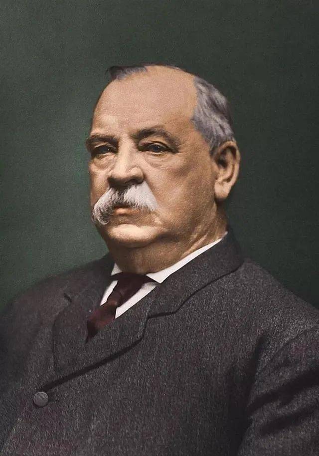 民主党人格罗弗·克利夫兰是美国第22届和第24届总统,任期分别从1885