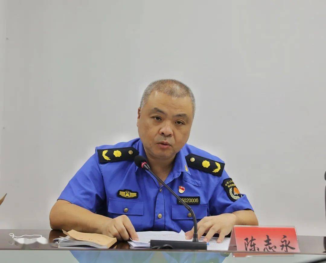 市城管办执行副主任, 市执法局副局长陈志永