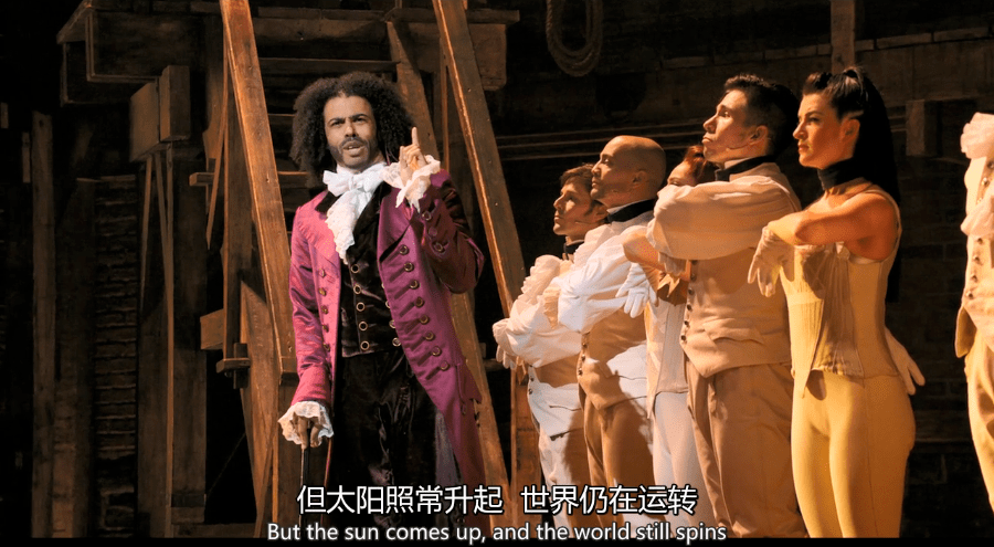 由有色人种演员扮演的美国第三任总统托马斯·杰弗逊