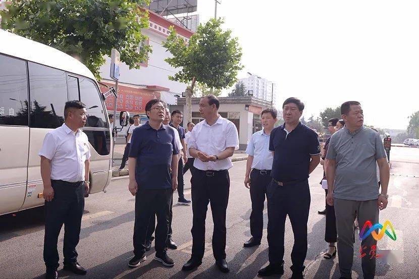 市督导组在上党区实地督导全国文明城市创建工作