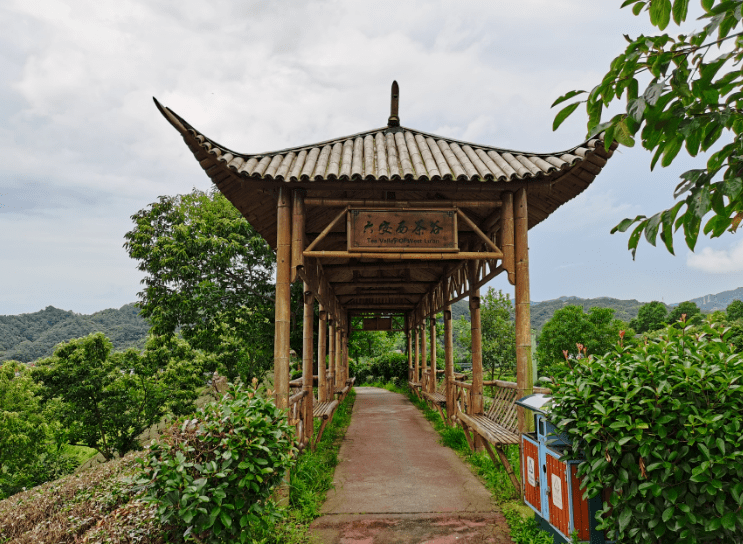 目前已建成亲水步道1400米,跨响洪甸水库库湾136米景观吊桥1座,水浮