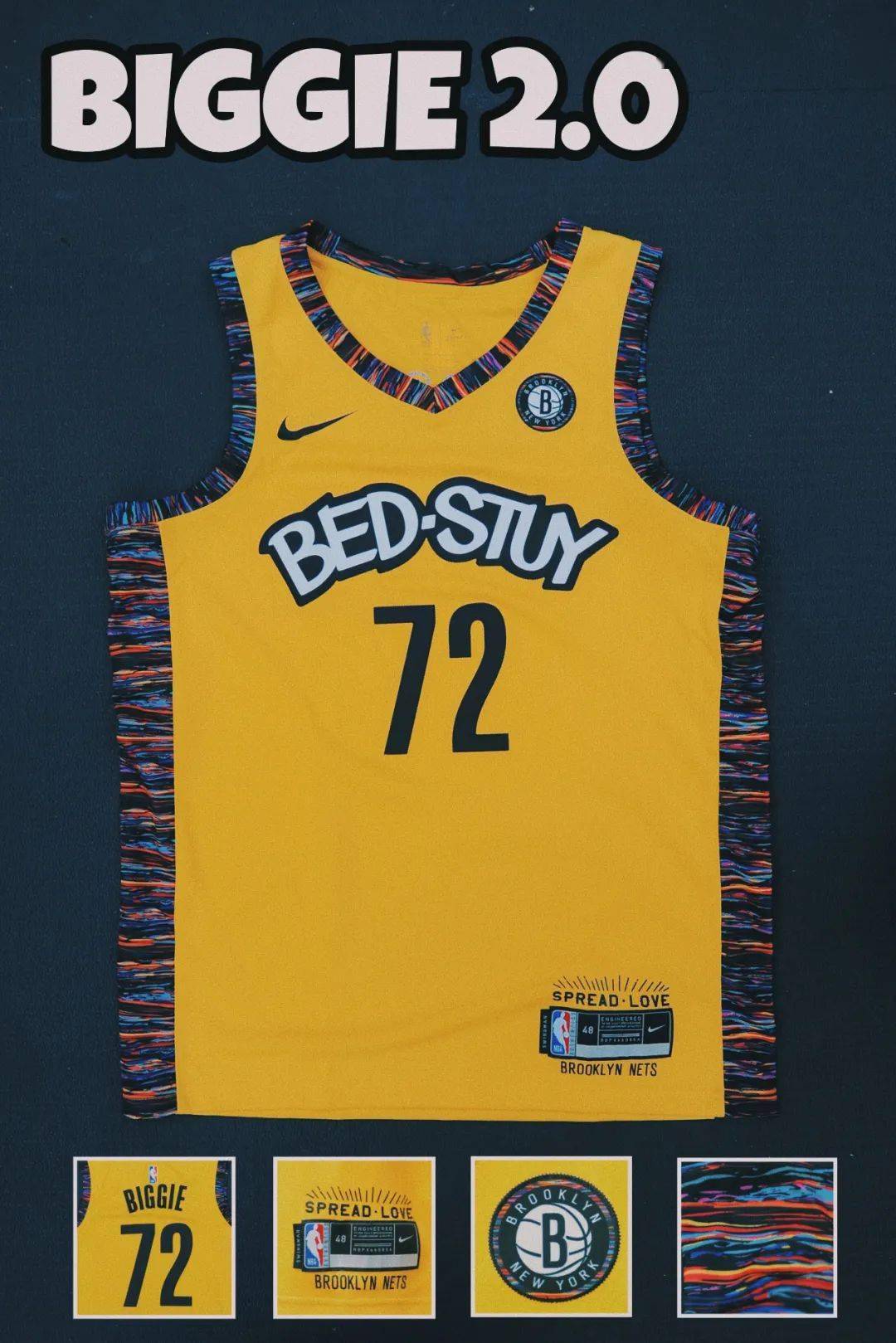 soar新品预览nikebrooklynnetscityeditionswjerseybiggie20