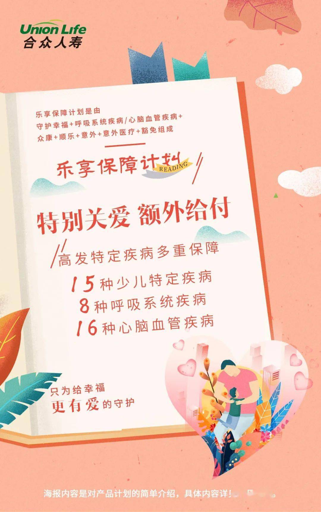 合众人寿乐享保障计划海报