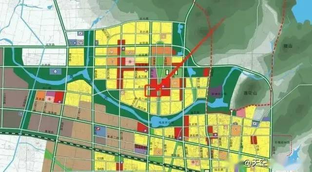 2030年莒南城区规划图图片