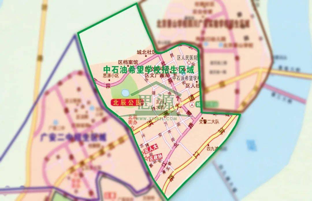 歡迎留言補充北京景山學校四川廣安實驗學校招生區域:環城北路(西起