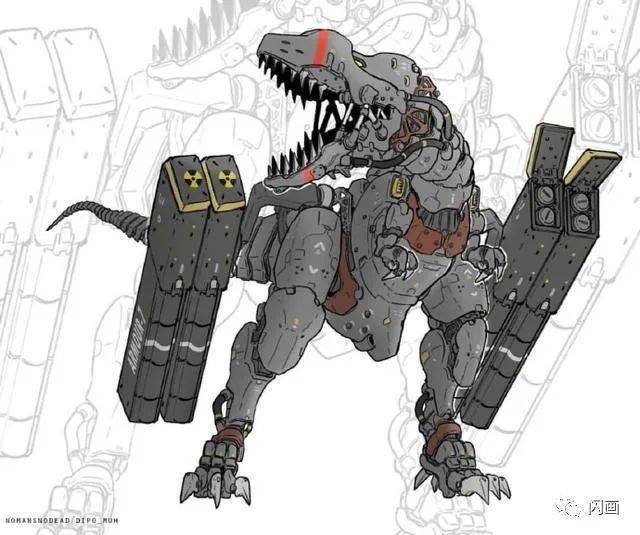 钢铁猛兽概念设计图炫酷