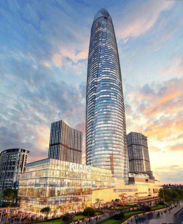 宝能环球金融中心,是双塔式楼,其主楼誓要打完东北第一高楼565米(最新