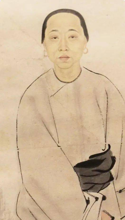 任伯年为吴昌硕夫妇画像