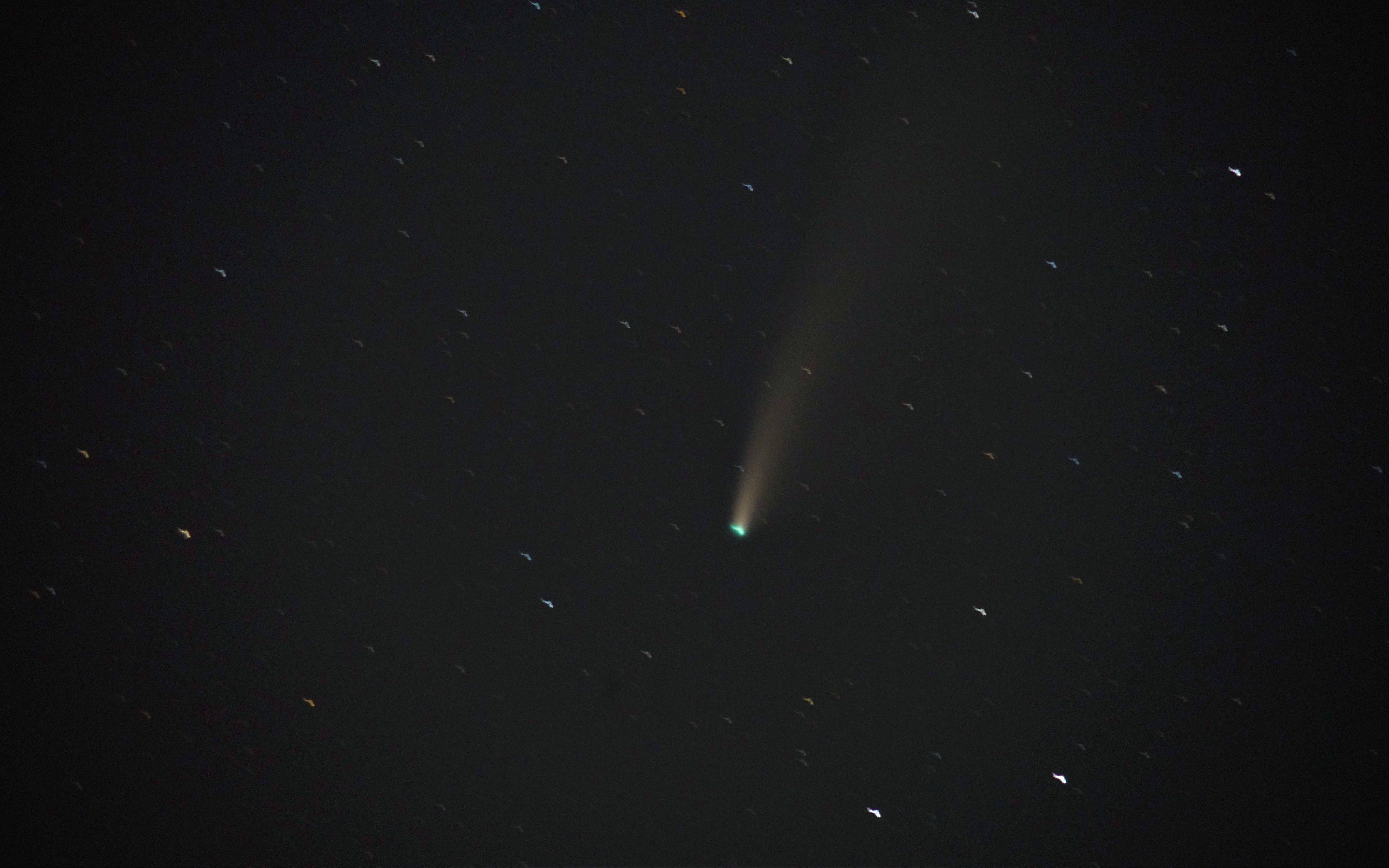 彗星照片实拍图片