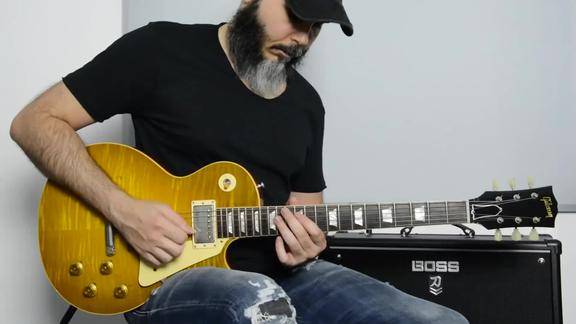 电吉他翻弹santanasmooth