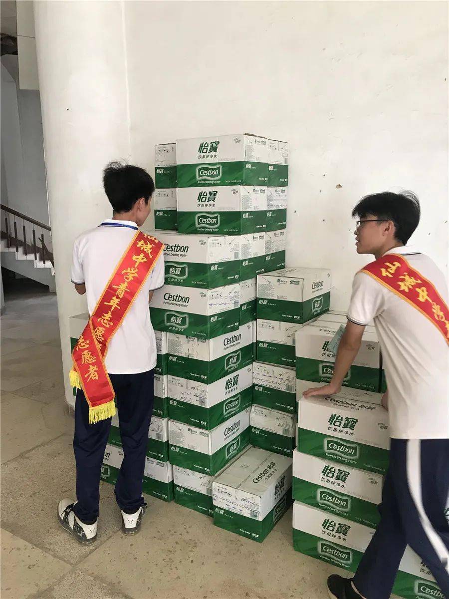 基层动态仙城中学开展我爱劳动清洁环境暨2020中考志愿服务活动