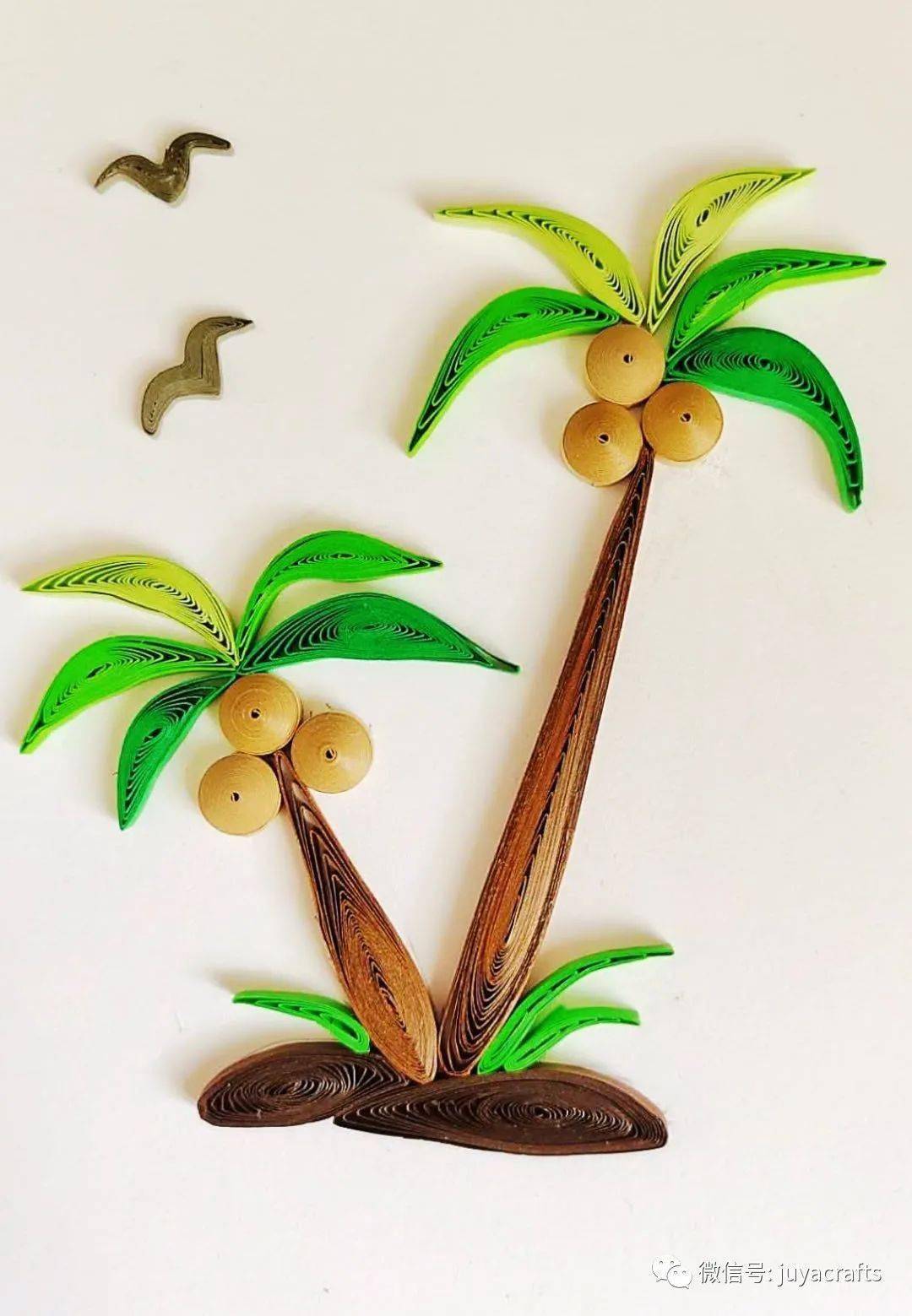 作品专辑大神飞扬和表妹的衍纸作品