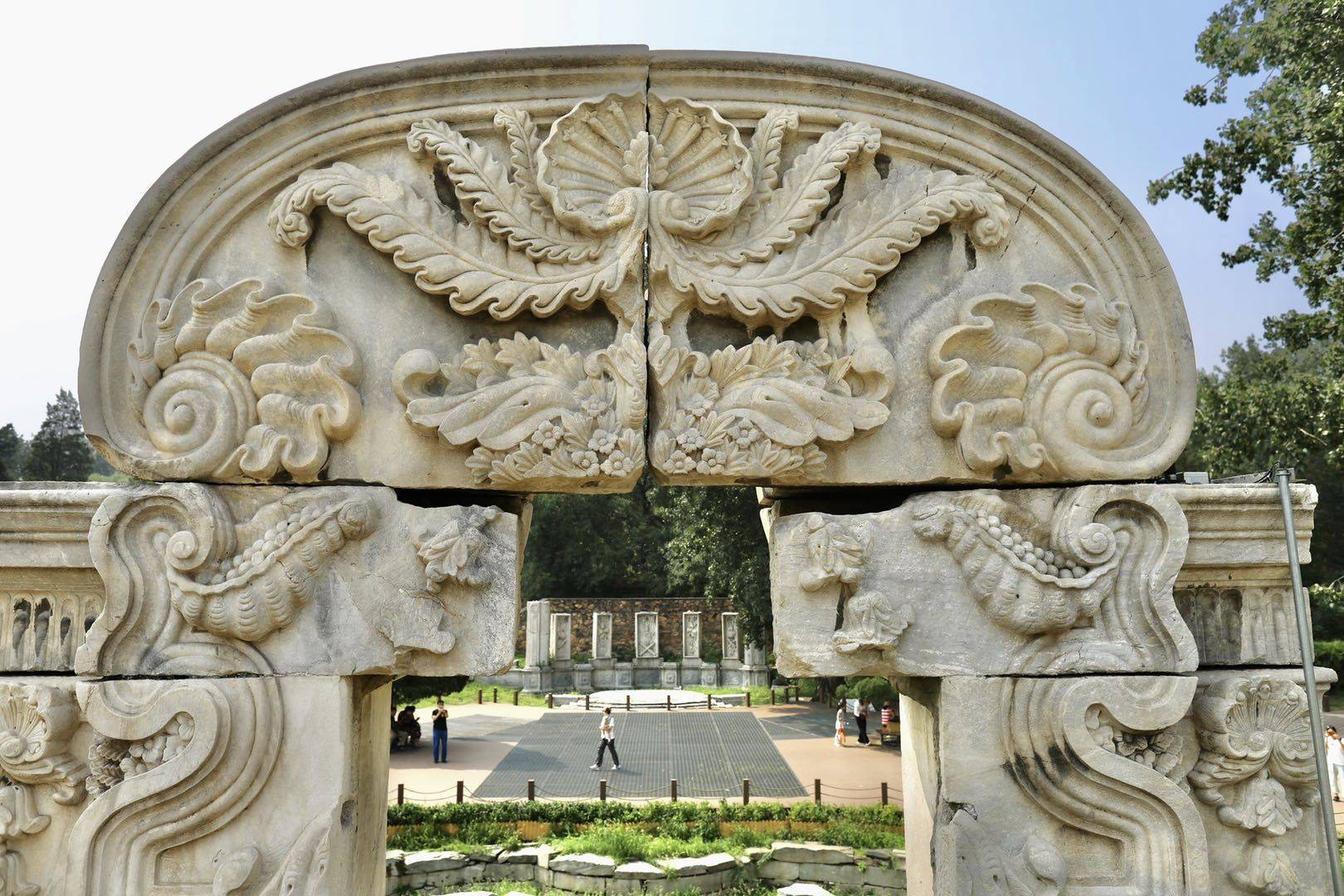 他们把圆明园历史文物数字化了以后可以云游大水法