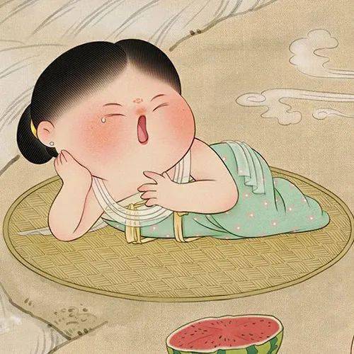 中国女孩卡通头像图片