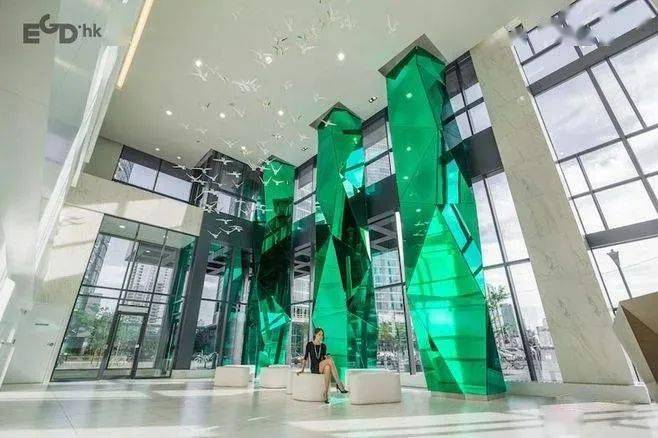 购物中心公区立柱包装的花样玩法!_柱子