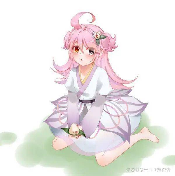 from:一口吔掉杏杏作品标题:美少女馅的粽子from:钳不放弃作品标题