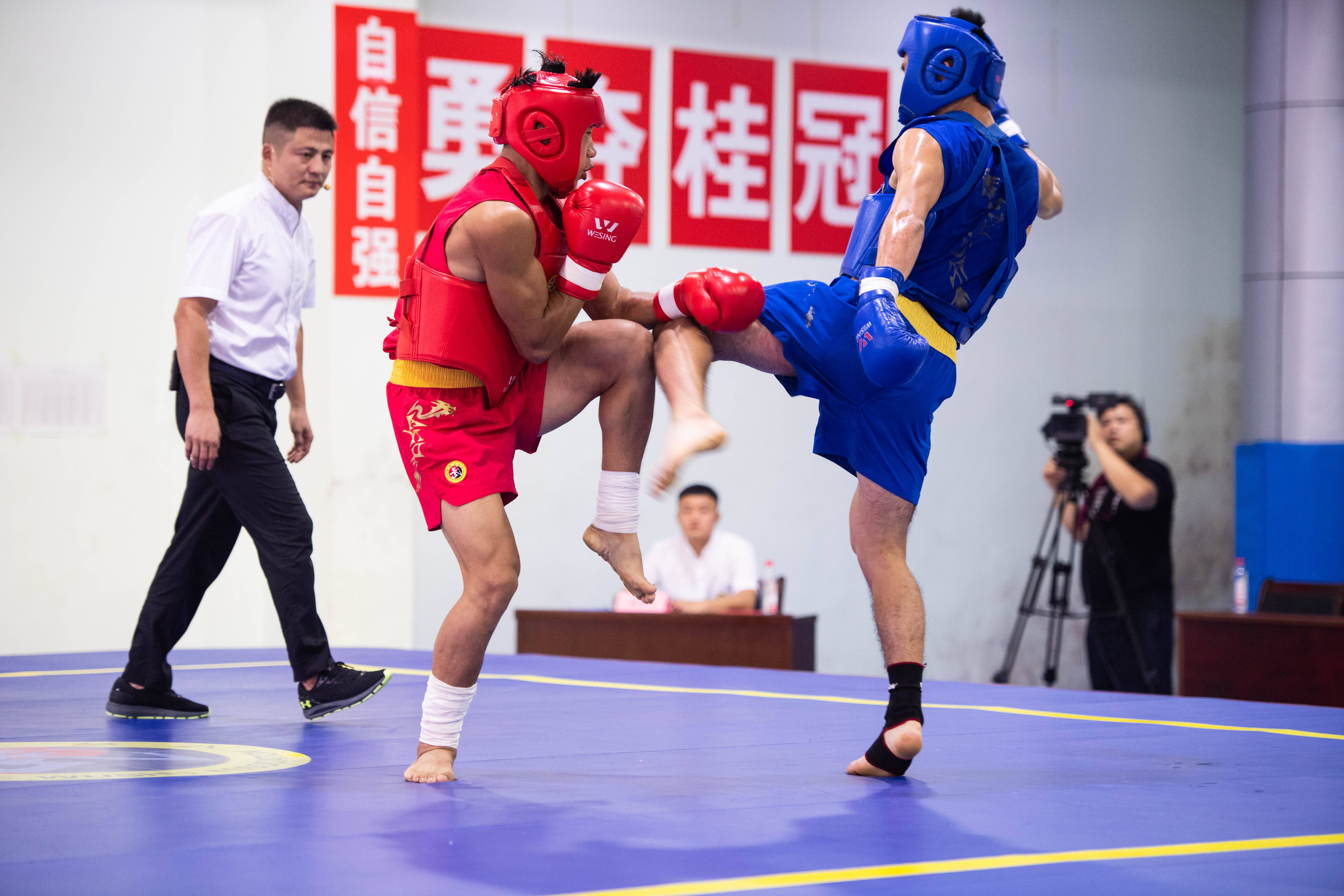 中国摔跤训练25图片