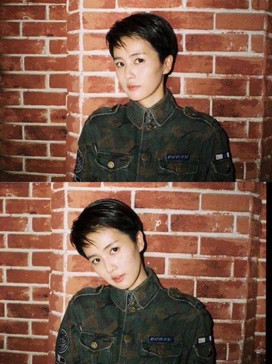 女扮男装:鞠婧祎俊秀杨幂斯文陈瑶潇洒,却都不及她霸气