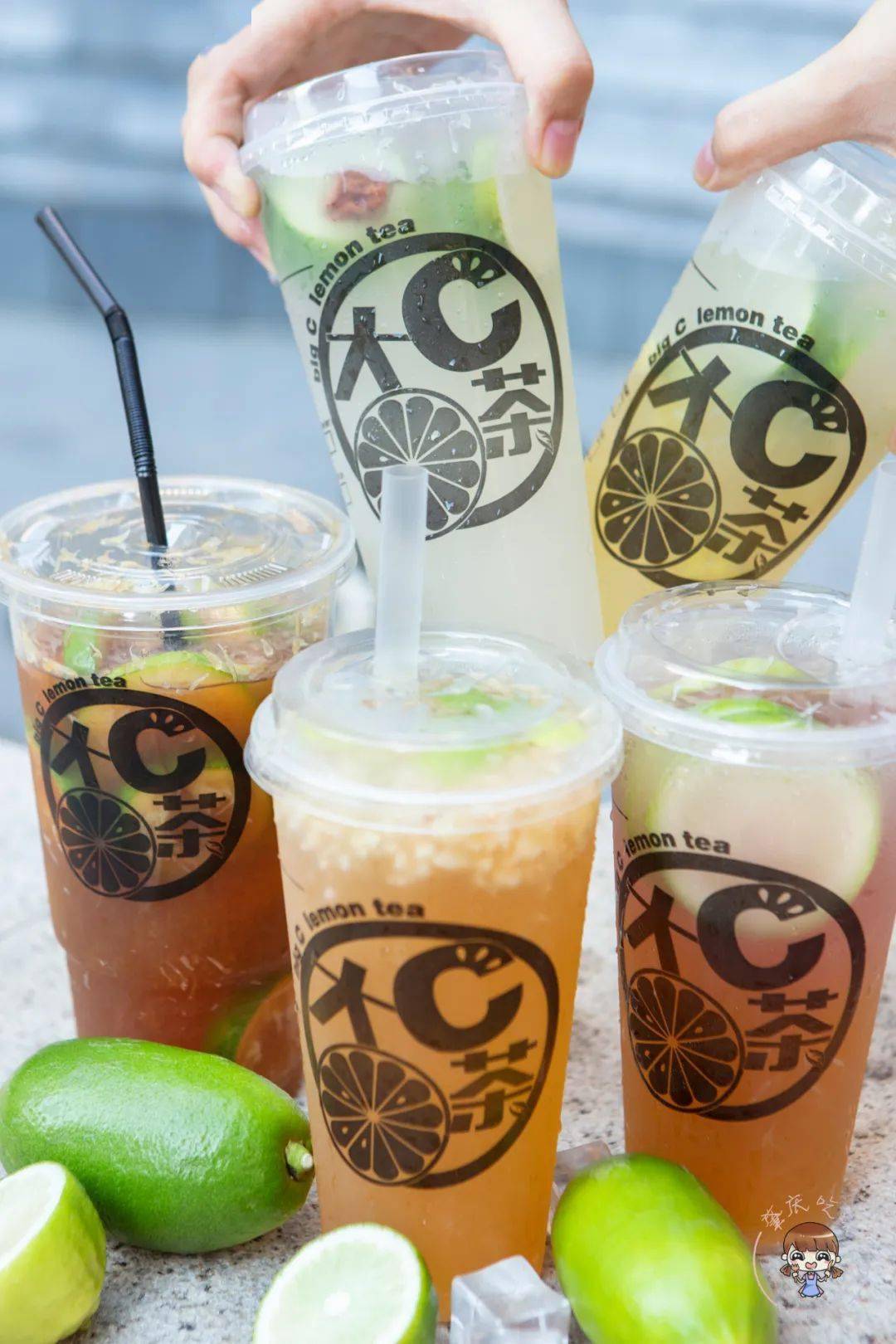 火爆佛山的夏日续命神器——大c柠檬茶正式进驻肇庆!年销达1000000杯.