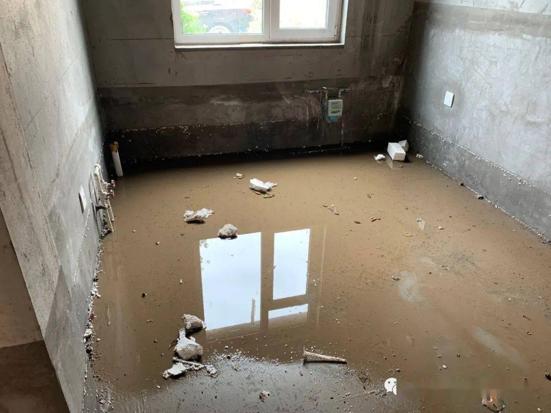 据了解,在天一仁和城地势最低洼处的四户房子均有不同程度的积水浸泡.