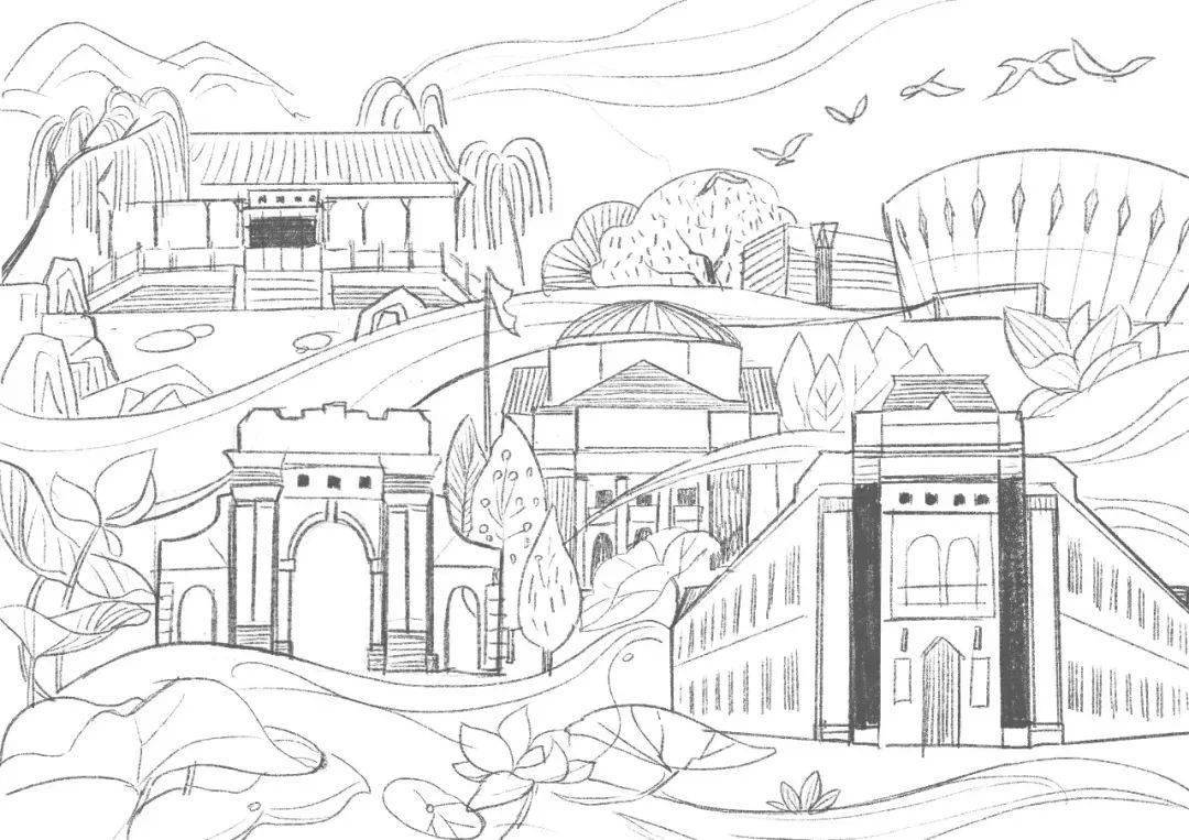 二校门大礼堂日晷文科图书馆西体育馆新清华学堂艺术博物馆看了这么多