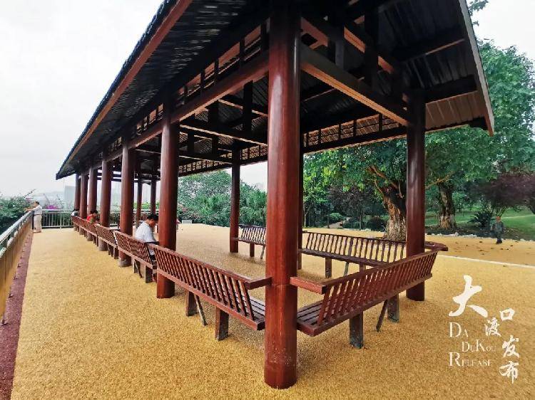 大渡口临江观景的思源公园焕然一新,你想去吗?