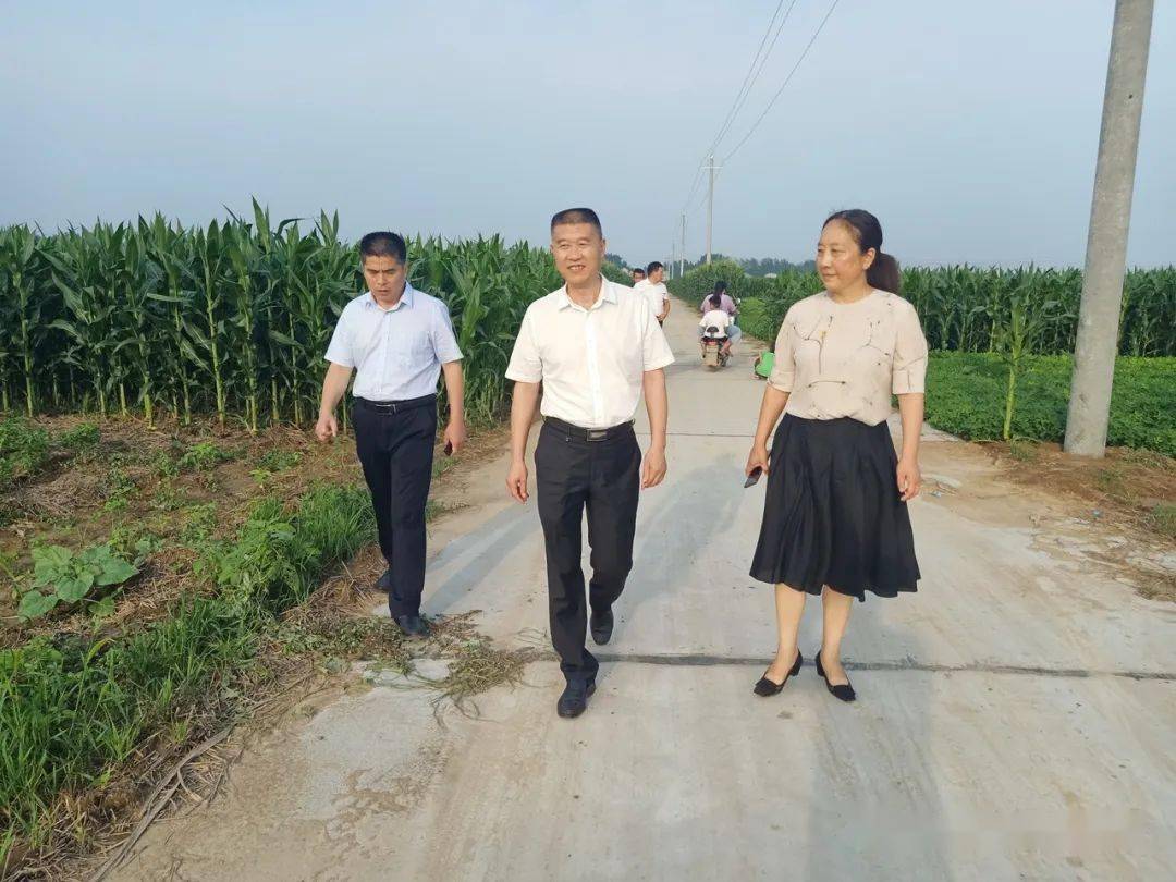 市农业农村局党组书记孟伟在柘城调研时强调坚决扛稳粮食安全政治责任