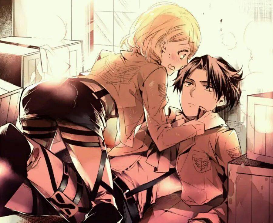 画册进击的巨人cp兵长佩特拉