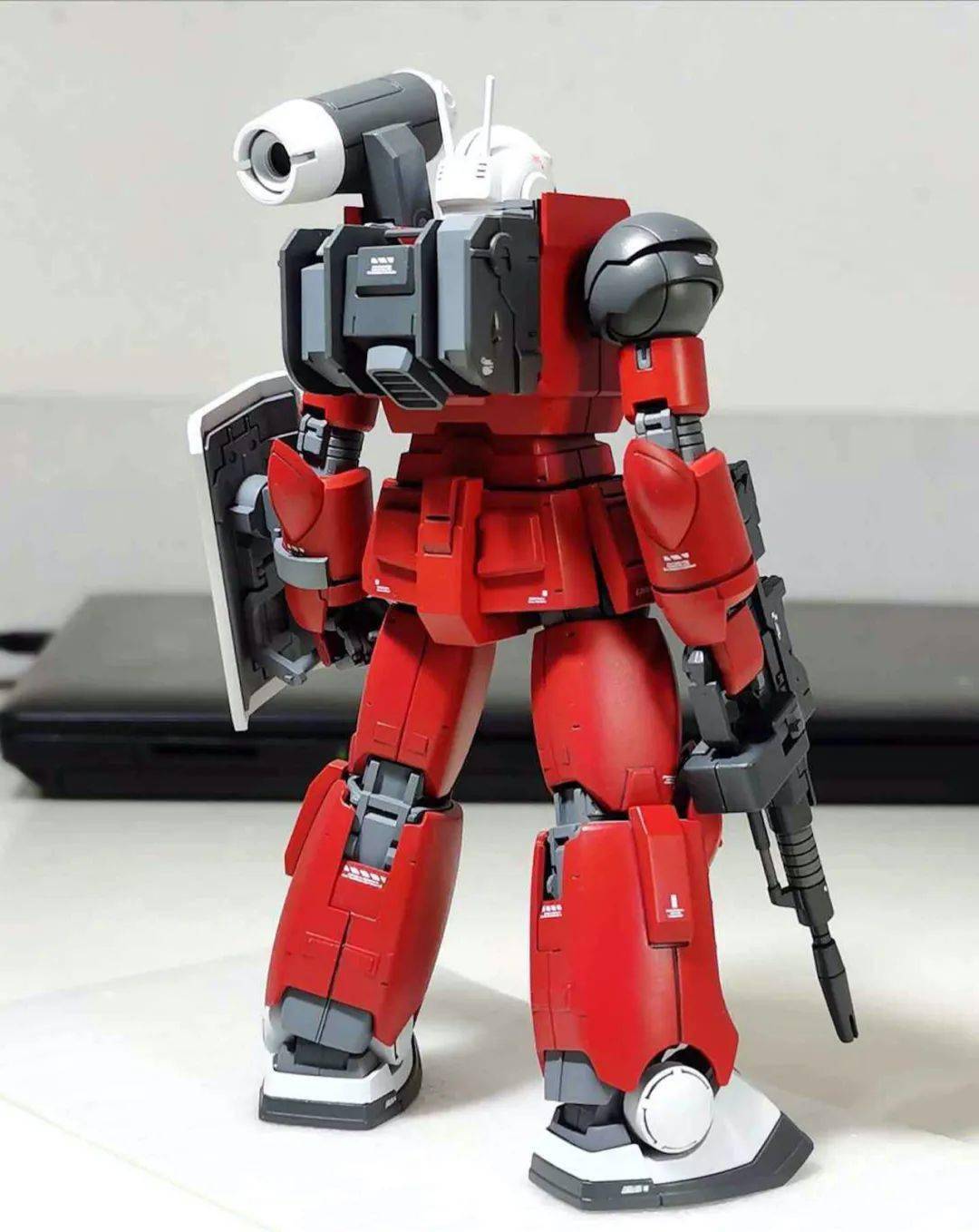 钢加农终于可以与rx-78并肩作战了