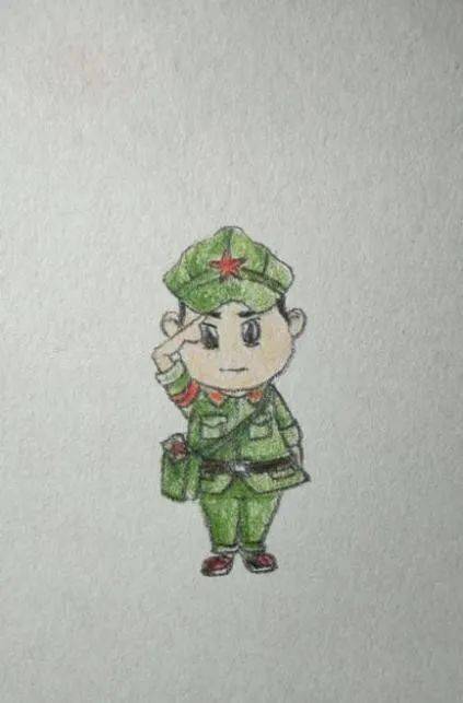 韻海發佈 |【愛上簡筆畫】八一建軍節,致敬人民解放軍!