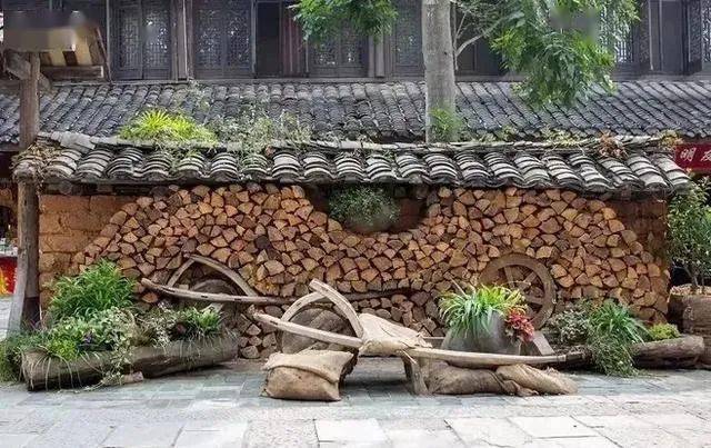 美爆了乡村创意景观墙设计