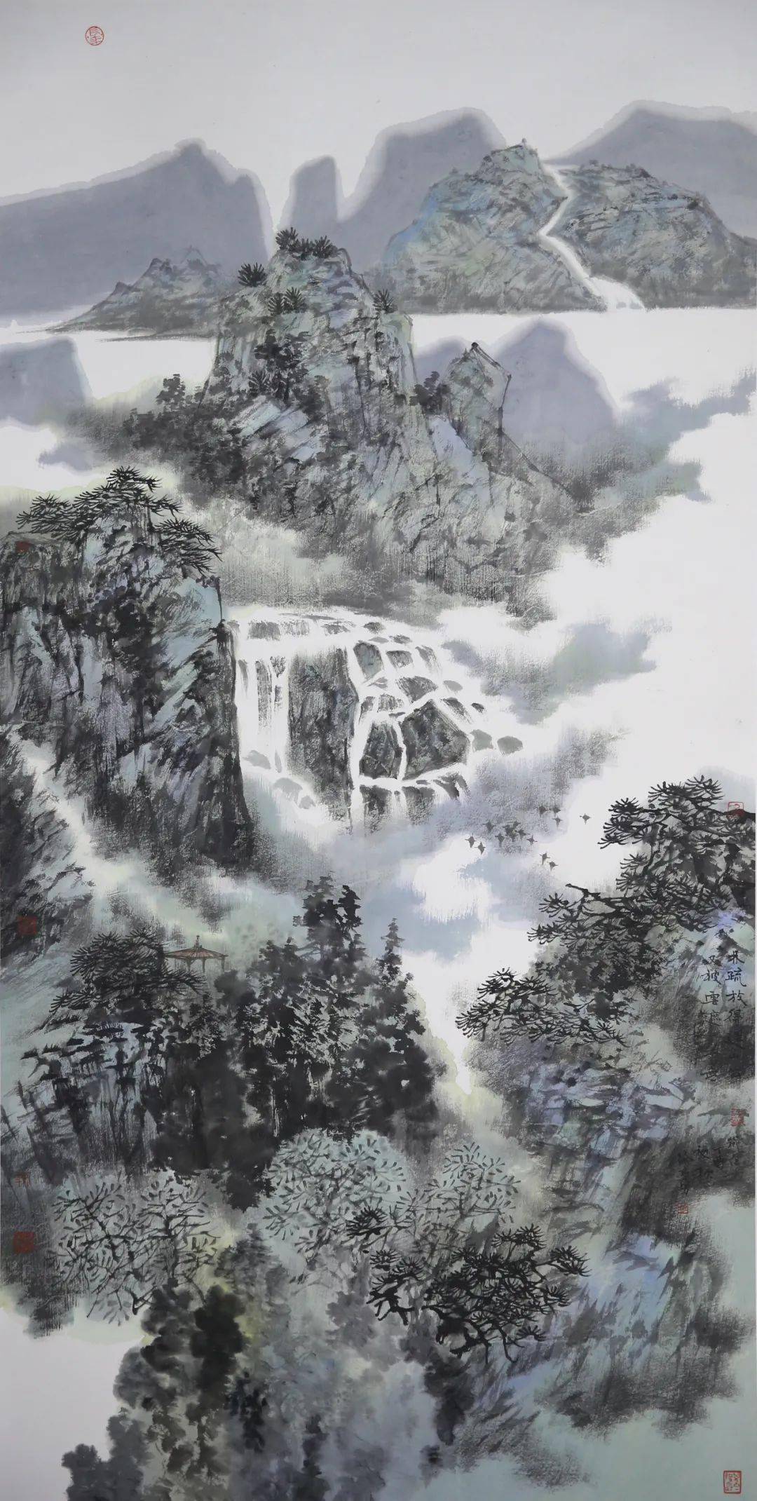 【佳作欣赏】云山入梦——徐志勇中国画作品
