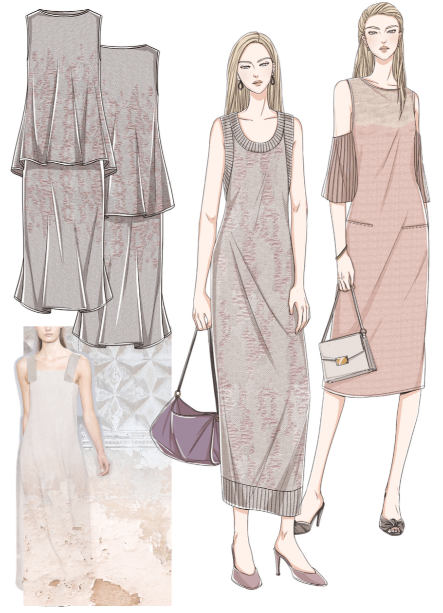 效果图 | 针织效果图赏析_设计