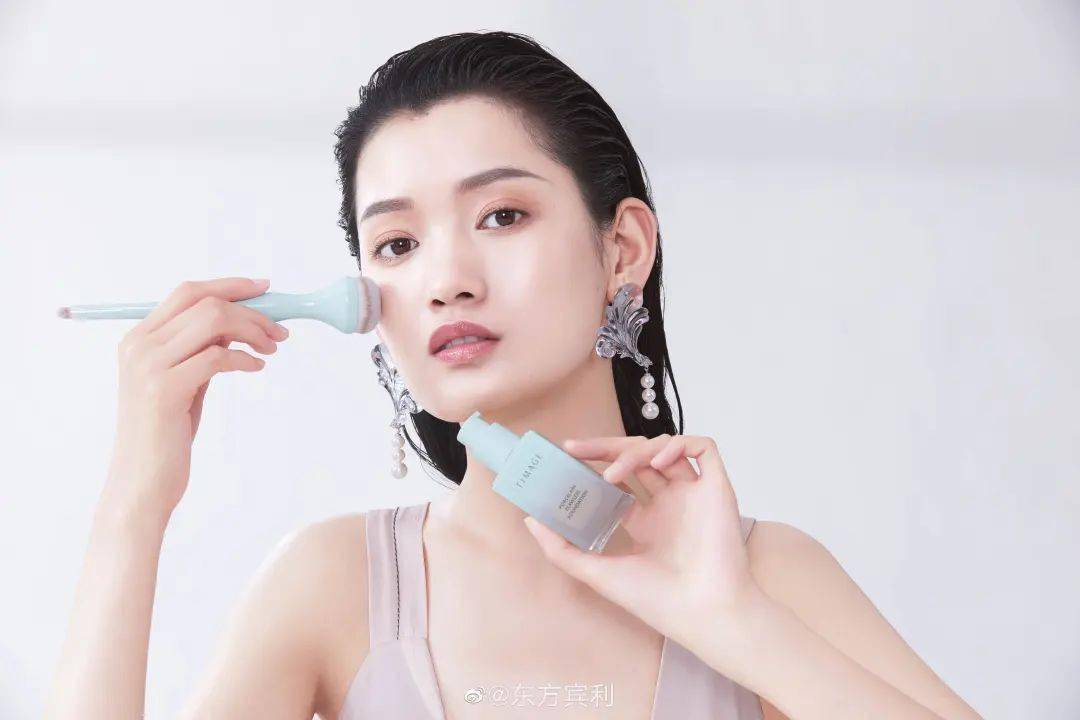 中国妆高级脸!国模李雪娇再遇timage彩棠,光影有致,自然立体,太美辽